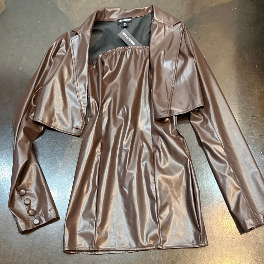 Pretty Little Thing Matching Dress Set NWT